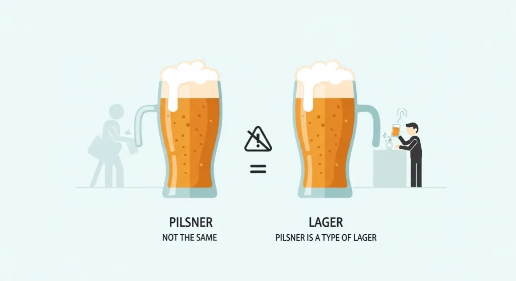 Common Mistakes About Pilsner and Lager
