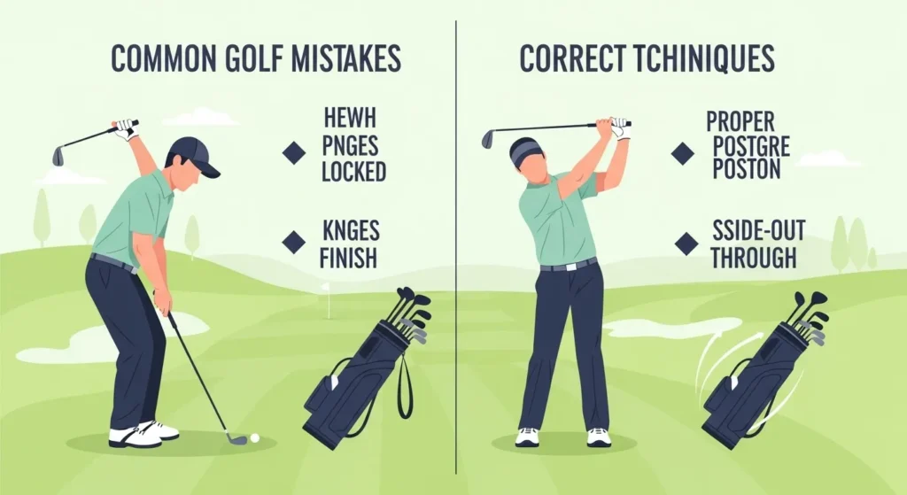 Common Mistakes Golfers Make