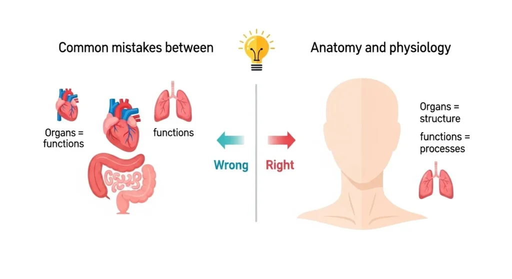 Common Mistakes with Anatomy and Physiology