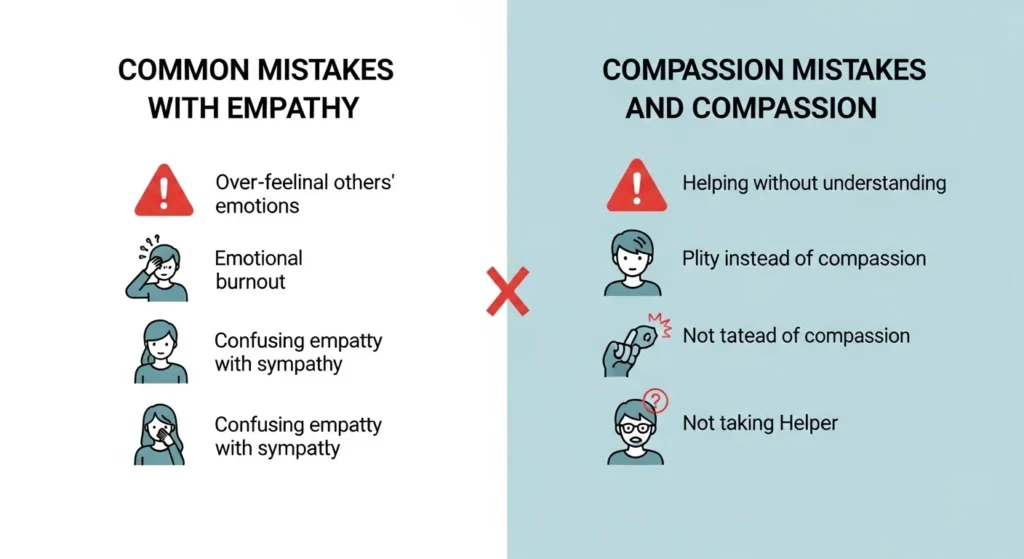 Common Mistakes with Empathy and Compassion