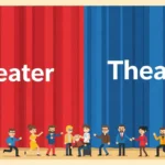 difference between theater and theatre
