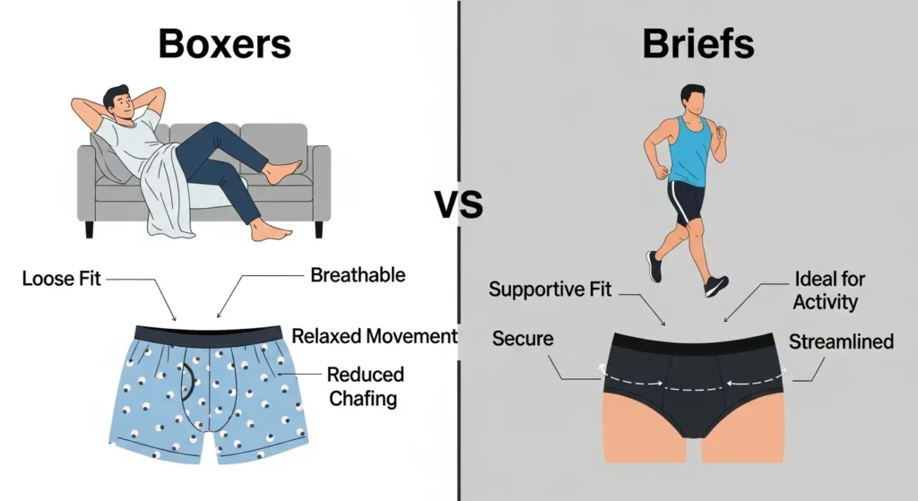 Nature and Behaviour of Boxers and Briefs