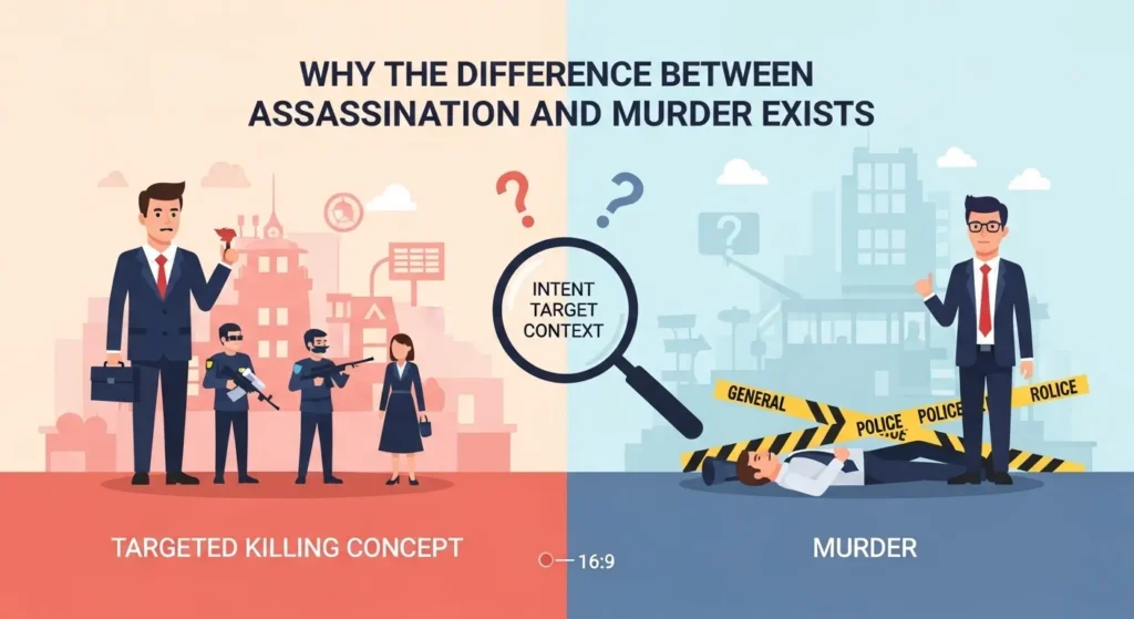 Why Does the Difference Between Assassination and Murder Exist?