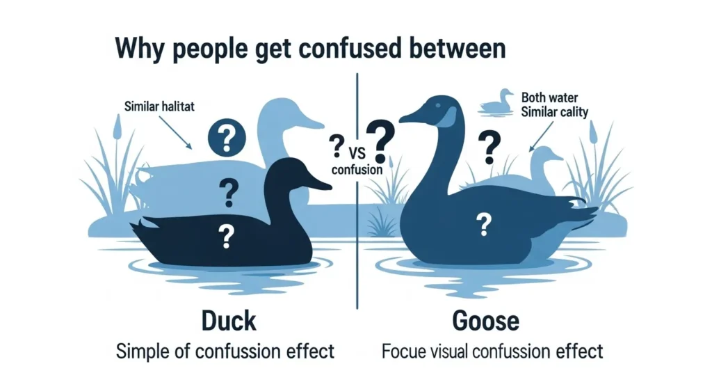 Why People Get Confused Between Duck and Goose