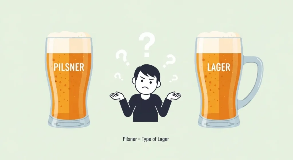 Why People Get Confused Between Pilsner and Lager