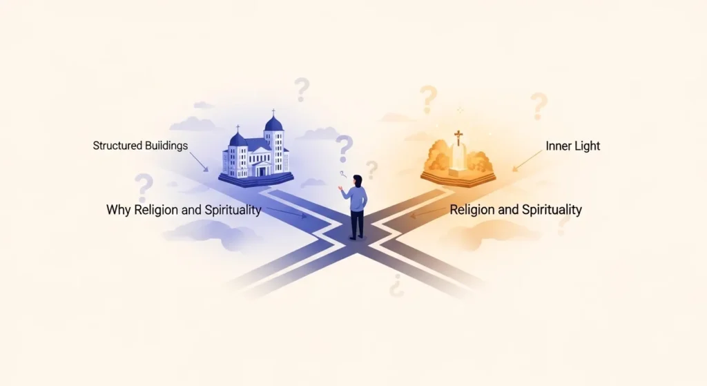 Why People Get Confused Between Religion and Spirituality