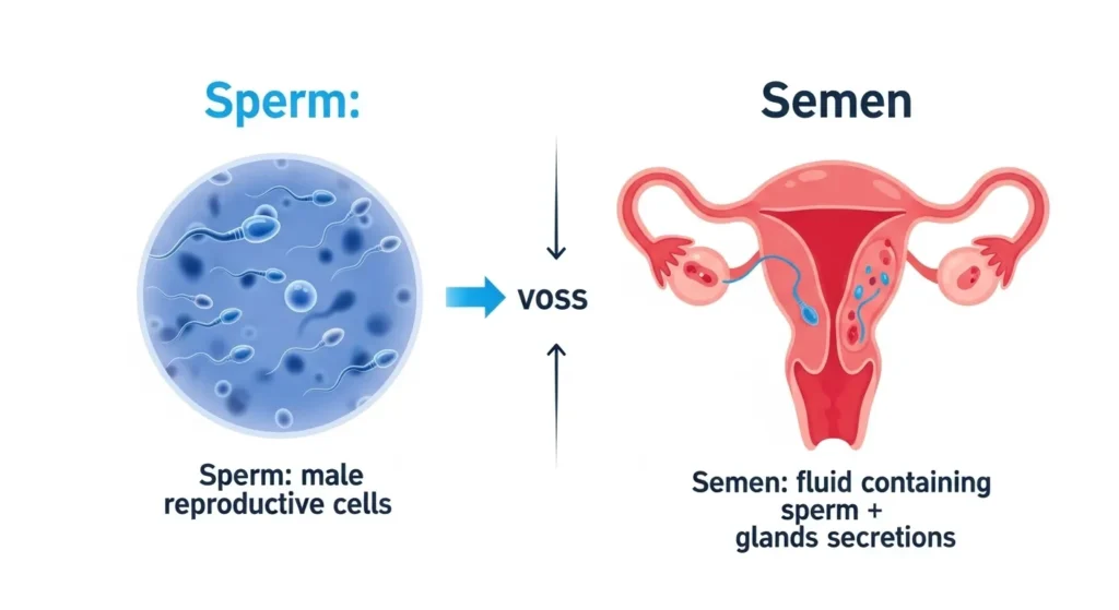 Why People Get Confused Between Sperm and Semen