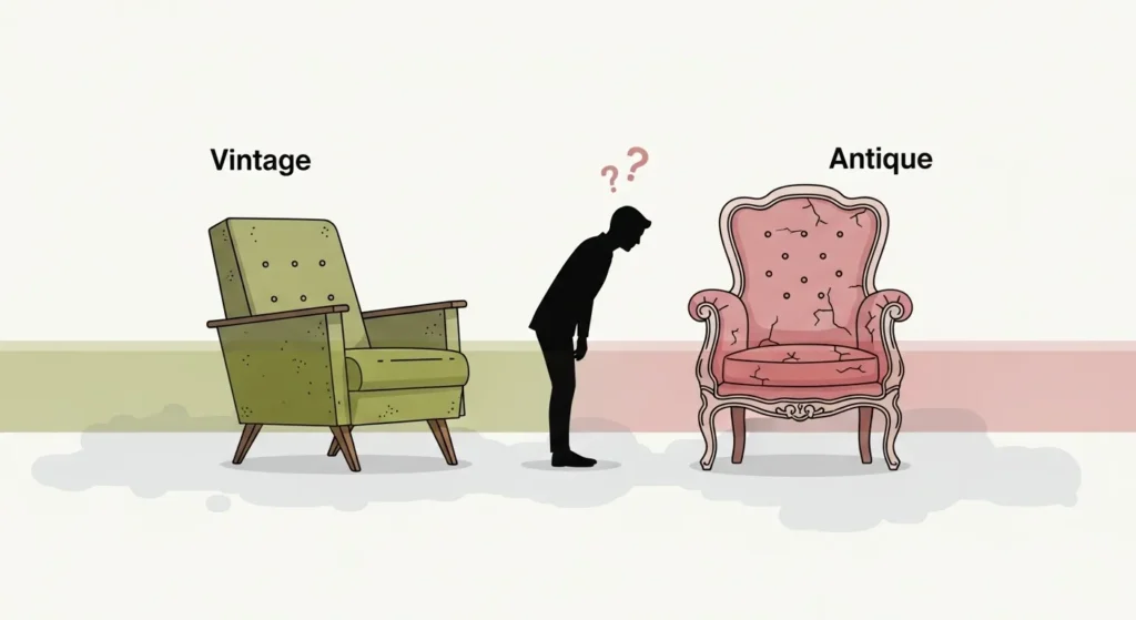 Why People Get Confused in Difference Between Vintage and Antique