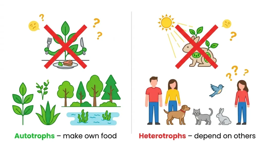 Common Mistakes with Autotroph and Heterotroph