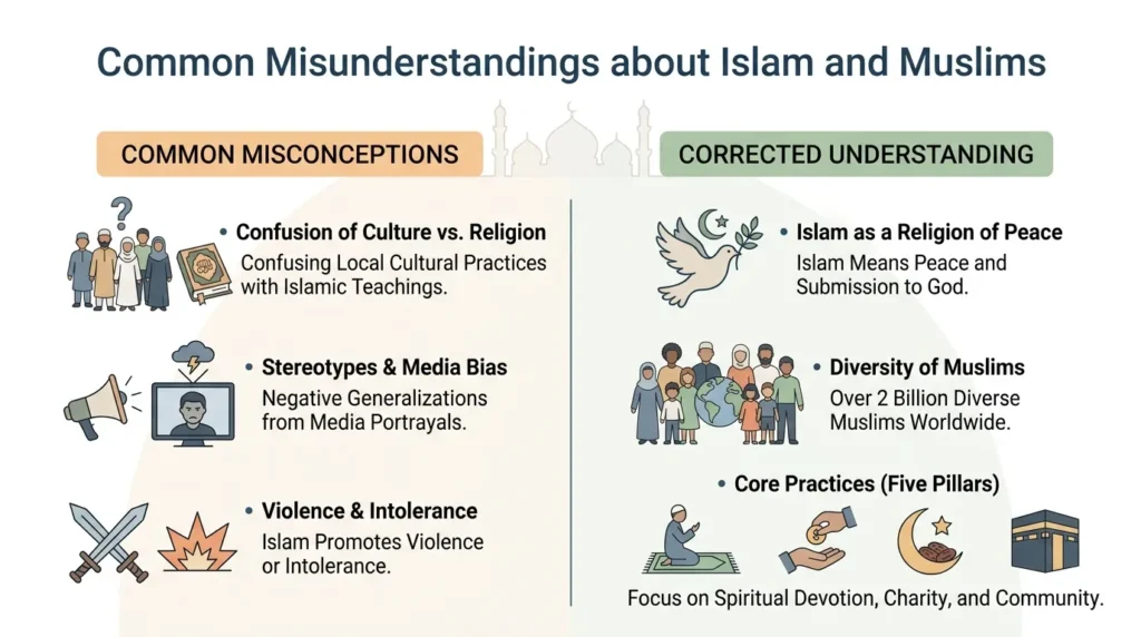 Common Mistakes with Islam and Muslim