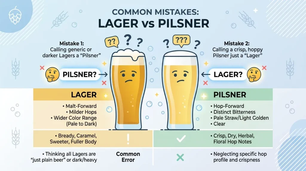 Common Mistakes with Lager and Pilsner