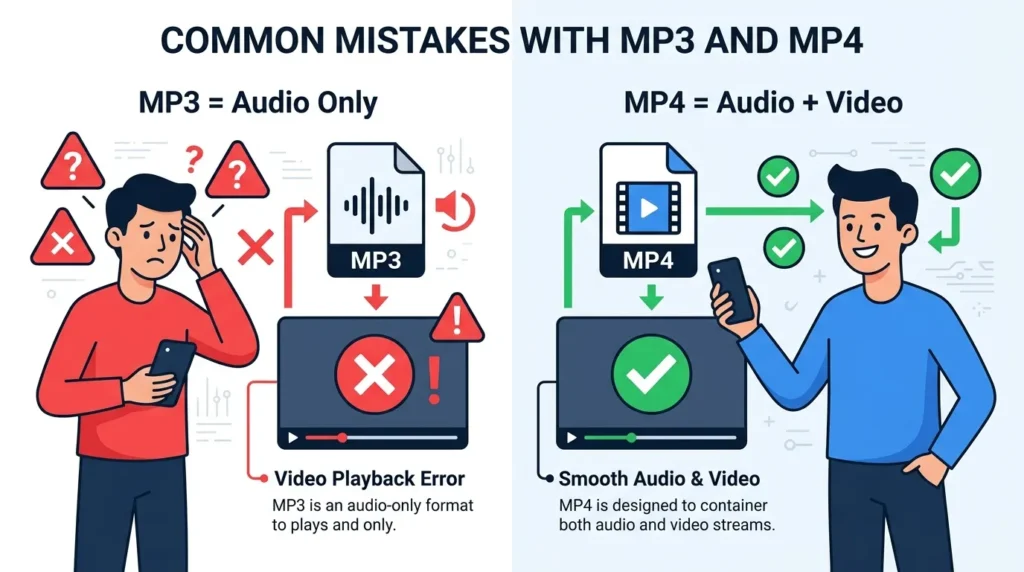 Common Mistakes With MP3 and MP4