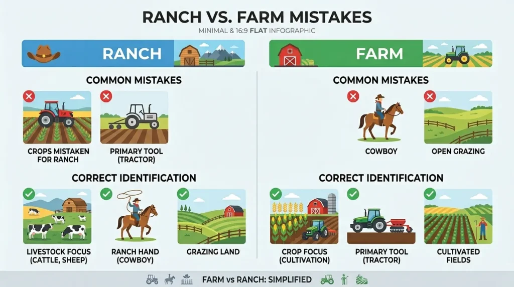 Common Mistakes with Ranch and Farm
