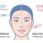 difference between botox and fillers