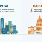 difference between capital and capitol