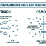difference between diffusion and osmosis