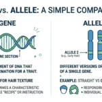 difference between gene and allele