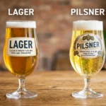 difference between lager and pilsner