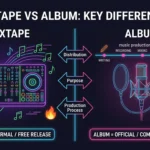 difference between mixtape and album