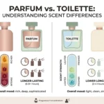 difference between parfum and toilette