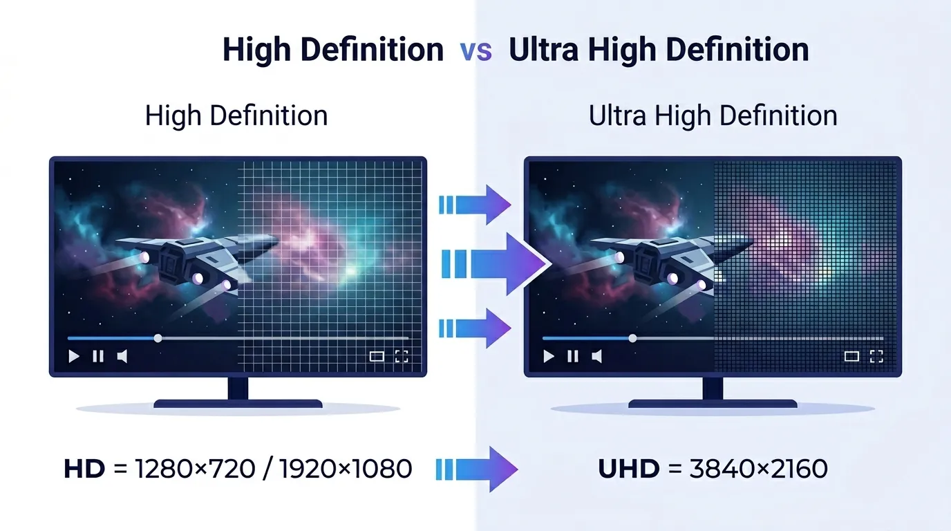 difference between uhd and hd