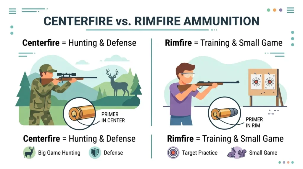 Real-Life Examples With Centerfire and Rimfire