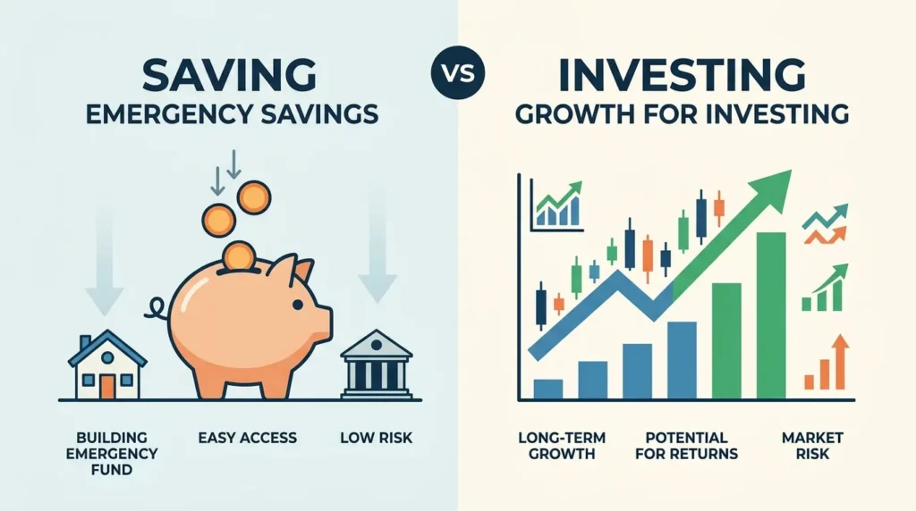 Saving vs Investing in Real Life Scenarios