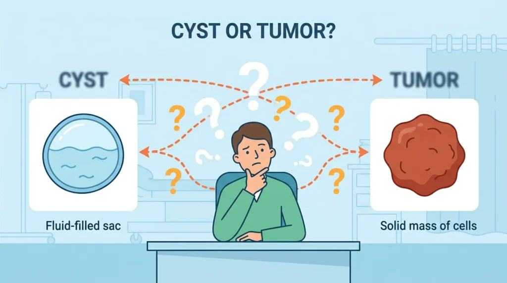 Why People Get Confused Between Cyst and Tumor