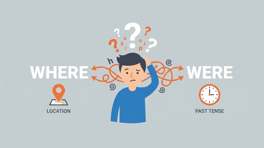 Why People Get Confused Between Where and Were