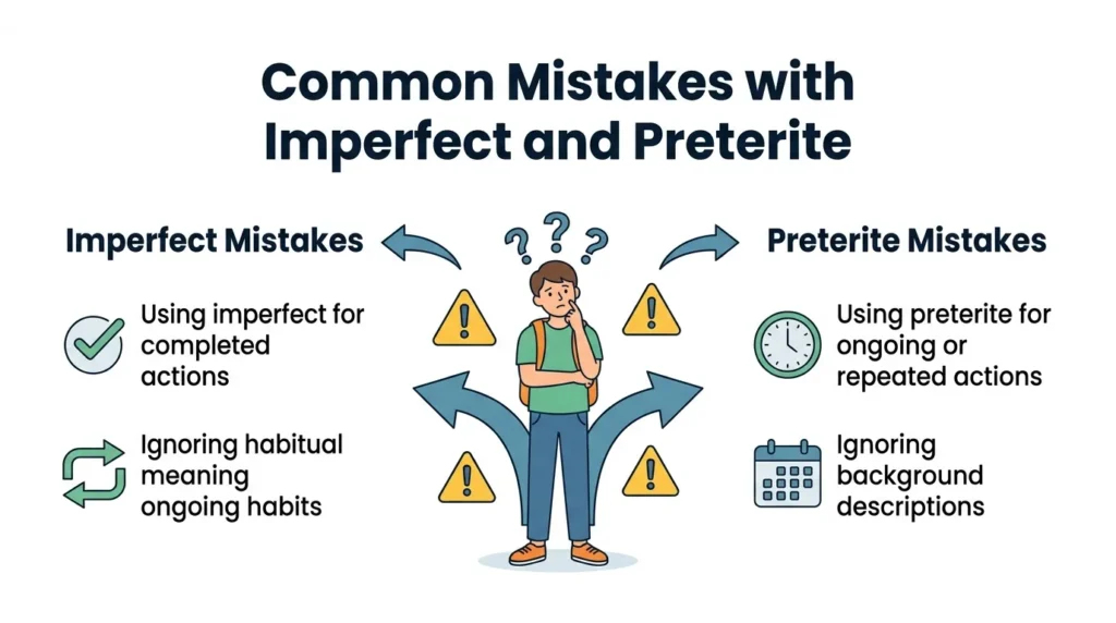 Common Mistakes with Imperfect and Preterite