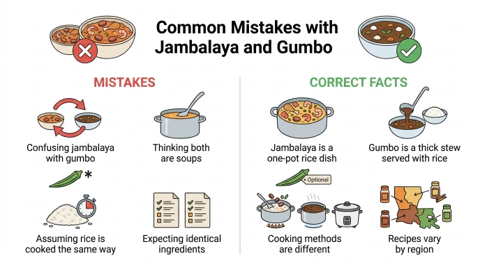 Common Mistakes with Jambalaya and Gumbo