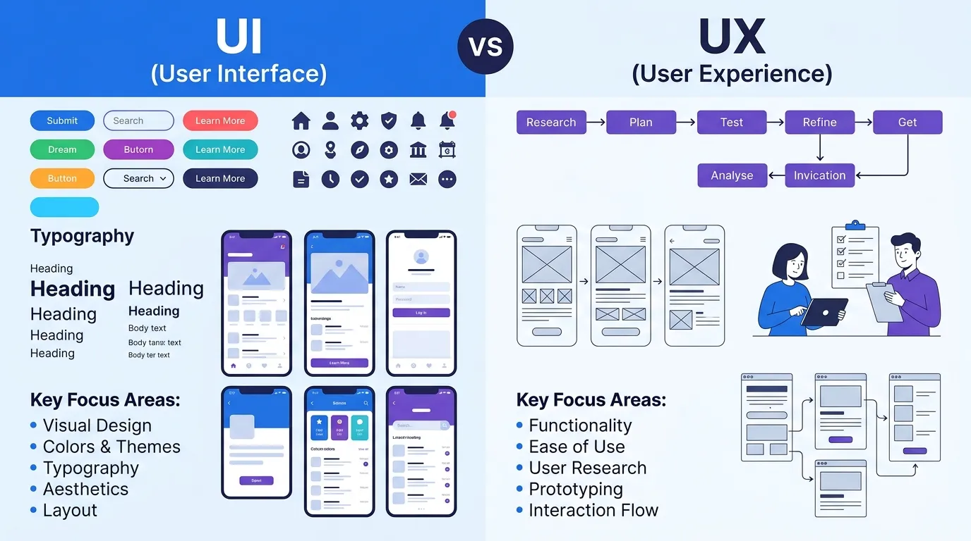 difference between ui and ux