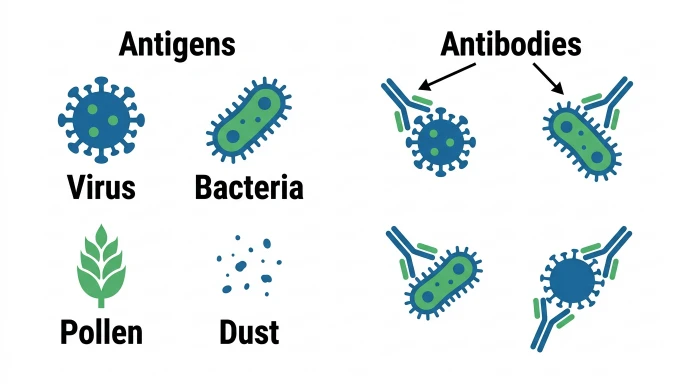 Real-Life Examples with Antigen and Antibody
