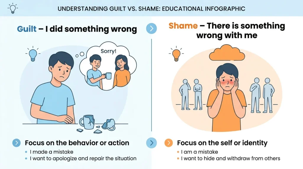 Real Life Examples with Guilt and Shame