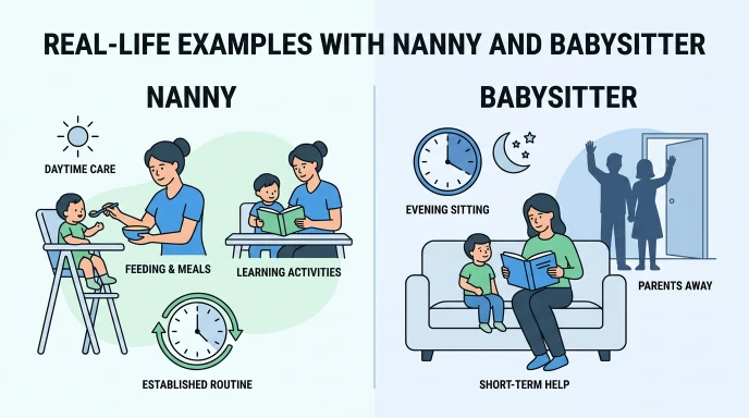 Real-Life Examples with Nanny and Babysitter