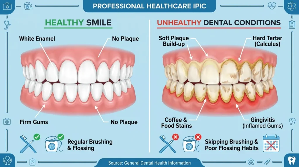 Real-Life Examples with Plaque and Tartar