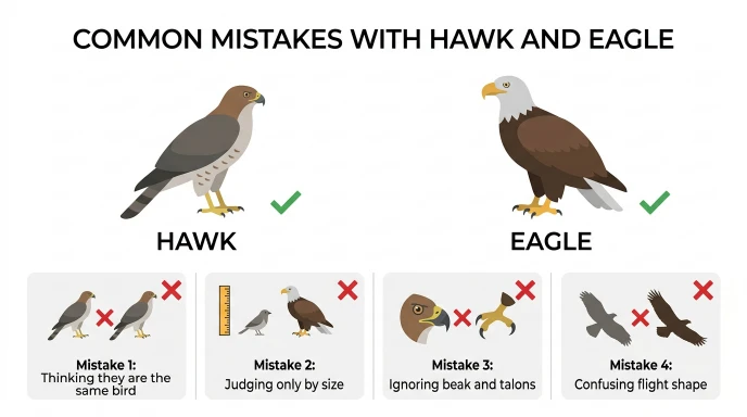 Common Mistakes with Hawk and Eagle