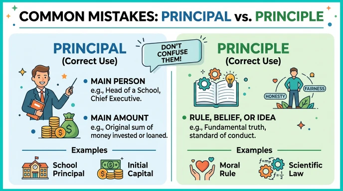 Common Mistakes with Principal and Principle