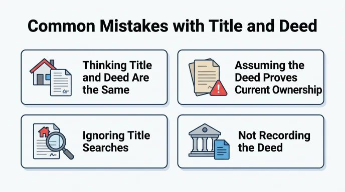 Common Mistakes with Title and Deed