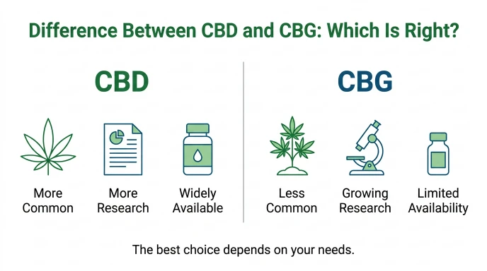 difference between cbd and cbg