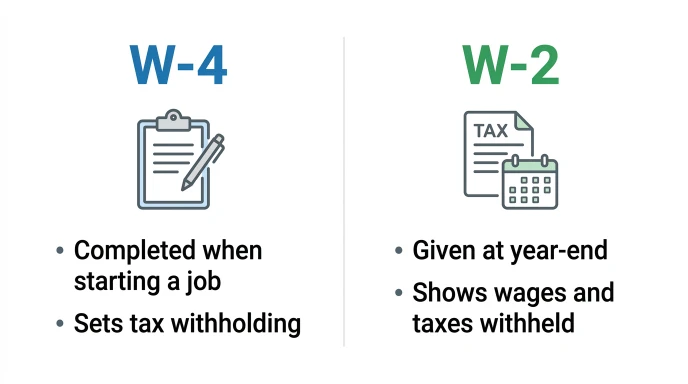 difference between w4 and w2