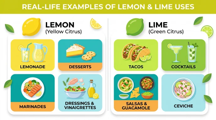 Real-Life Examples with Lemon and Lime