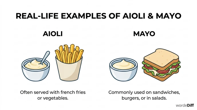 Real-Life Examples of Aioli and Mayo