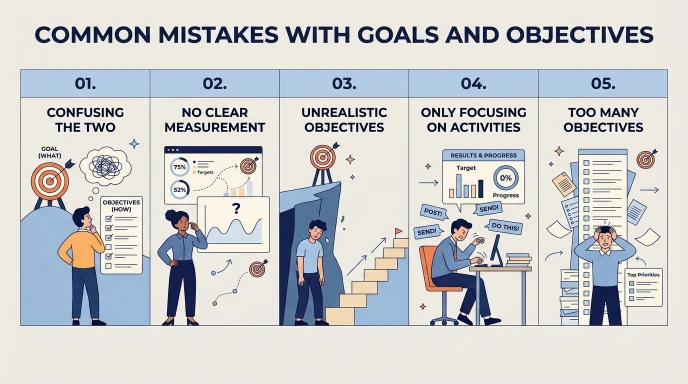 Common Mistakes With Goal and Objective
