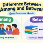difference between among and between