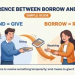difference between borrow and lend