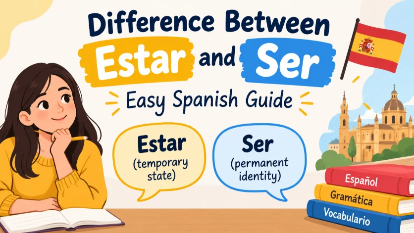 difference between estar and ser