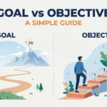 difference between goal and objective