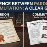 difference between pardon and commutation