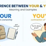 Difference Between Your and You're